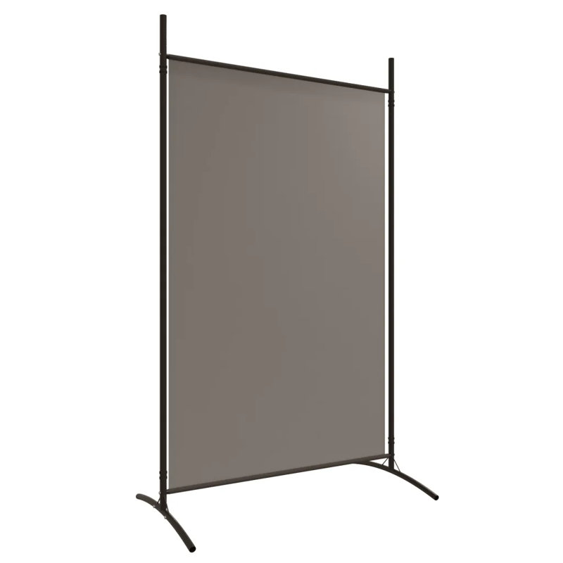 Abdisamad 3 Panel Room Divider, Anthracite, 4, 180cm H x 346cm W
