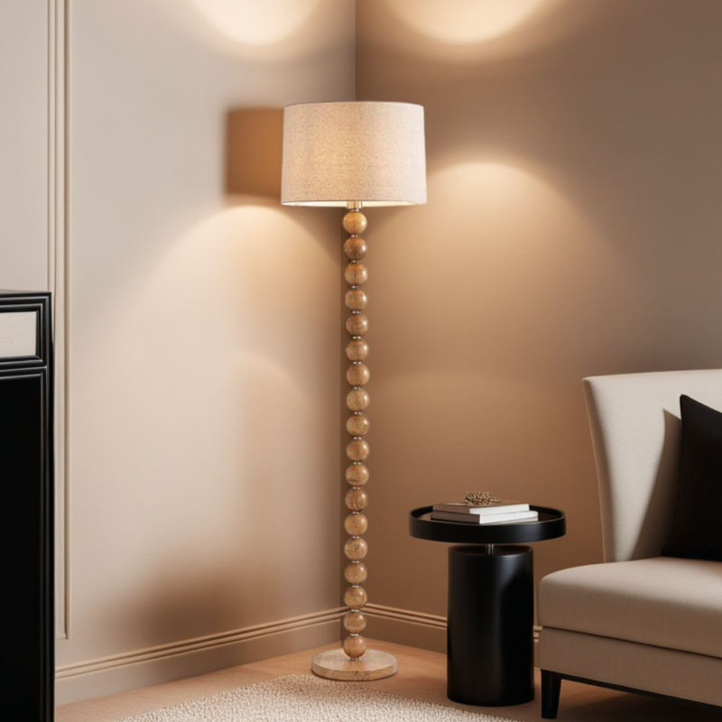 Mansbury 150.5cm Oil-rubbed Traditional Floor Lamp