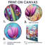 Curata - impression sur toile florale-724873638-724873639-724873635