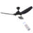 Asura 52" 3 - Blade Propeller Ceiling Fan with remote control and light kit included