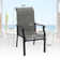 Alyah 6 - Person Metal Patio Dining Set with Rectangular Table