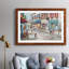 Café pittoresque - peinture encadrée-340469612-340469611
