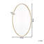 Hulce Flat Wall Mirror