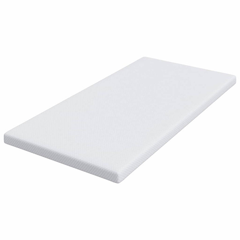 Memory Foam Mattress Pad, 90 x 200 cm, 3.9"