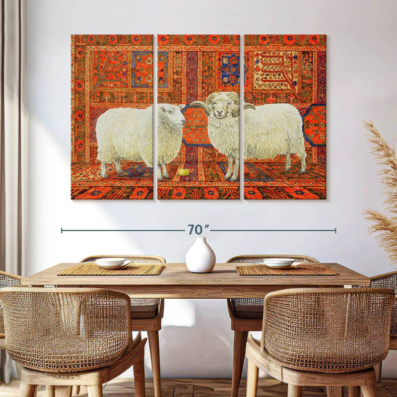 Brampt Persian Wool, 42" H x 65" W