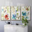«Color of Summer I», ensemble de 3 reproductions encadrées sur toile-91886827-91886830