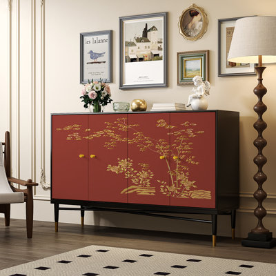 French-style retro minimalist sideboard