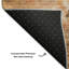 Tapis paprika Cerrito lavable à la machine de qualité supérieure-105939536