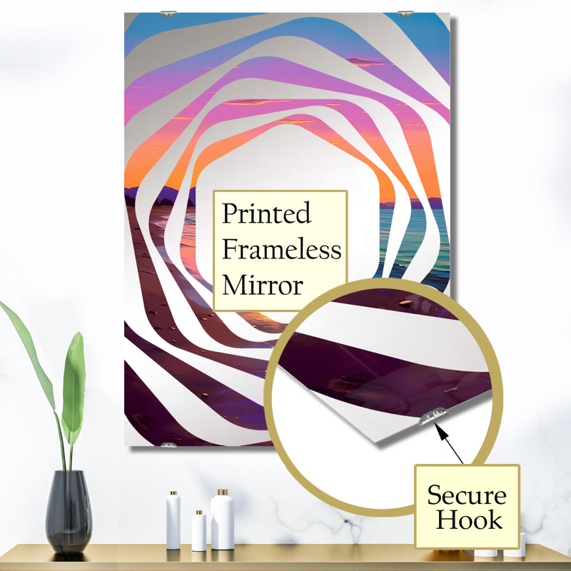 Miroir mural Kuzmenko, 40 po x 30 po