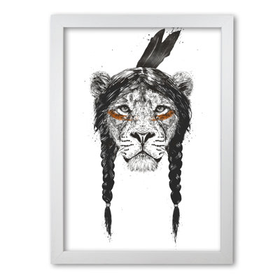 Warrior Lion by Mercedes Lopes Charro - Print