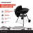 Megamaster 22'' Compact Kettle Charcoal Grill