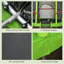 Trampoline pour enfants Outsunny F5FT avec filet-110423431