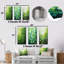 Quirky Quarters Botanical - Abstract Popart, ensemble de 3 impressions sur métal-2899501