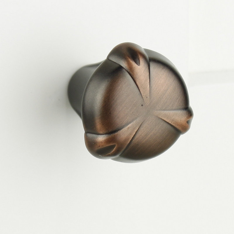 Luna 1 3/16" Length Knob, Regent Copper