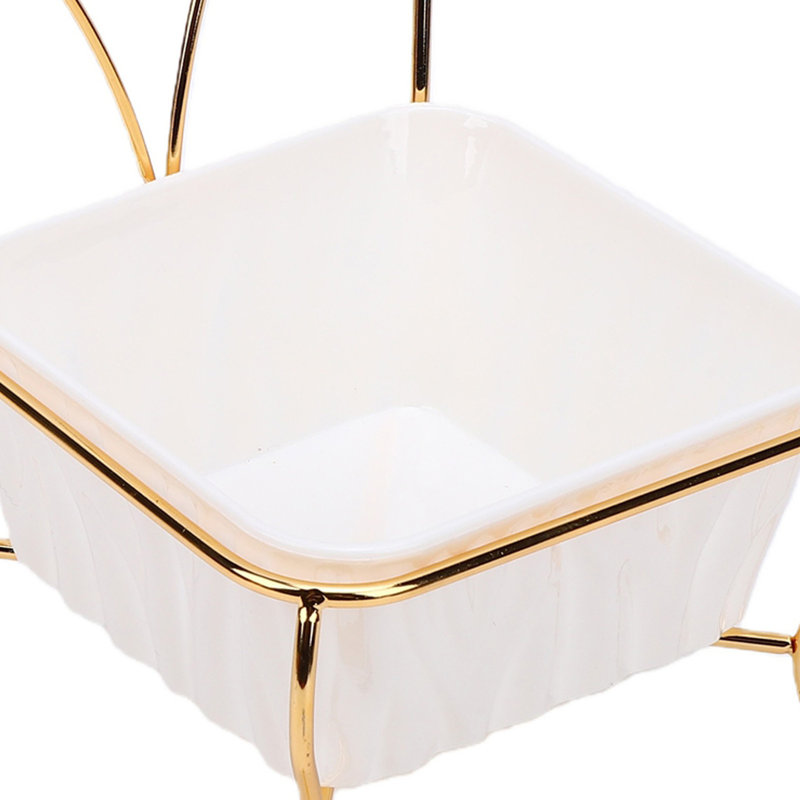 Chaise en forme de boîte à bonbons en forme d'écrou transparent et support pour bonbons aux fruits séchés