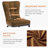 Velvet Upholstered Dining Chair-574241461
