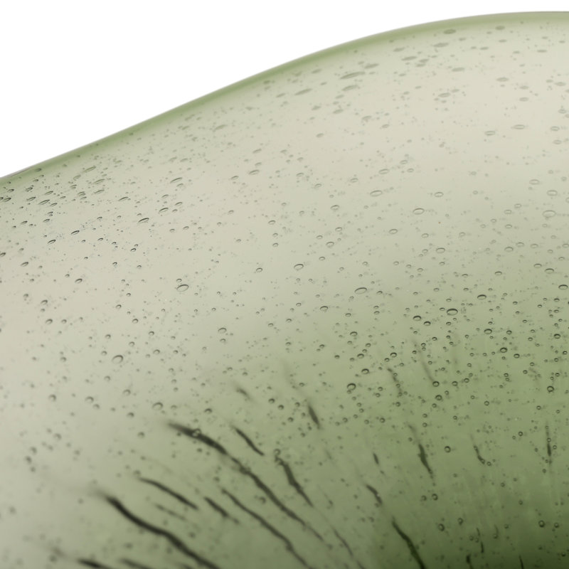 Bol en verre vert 16 po Inmar