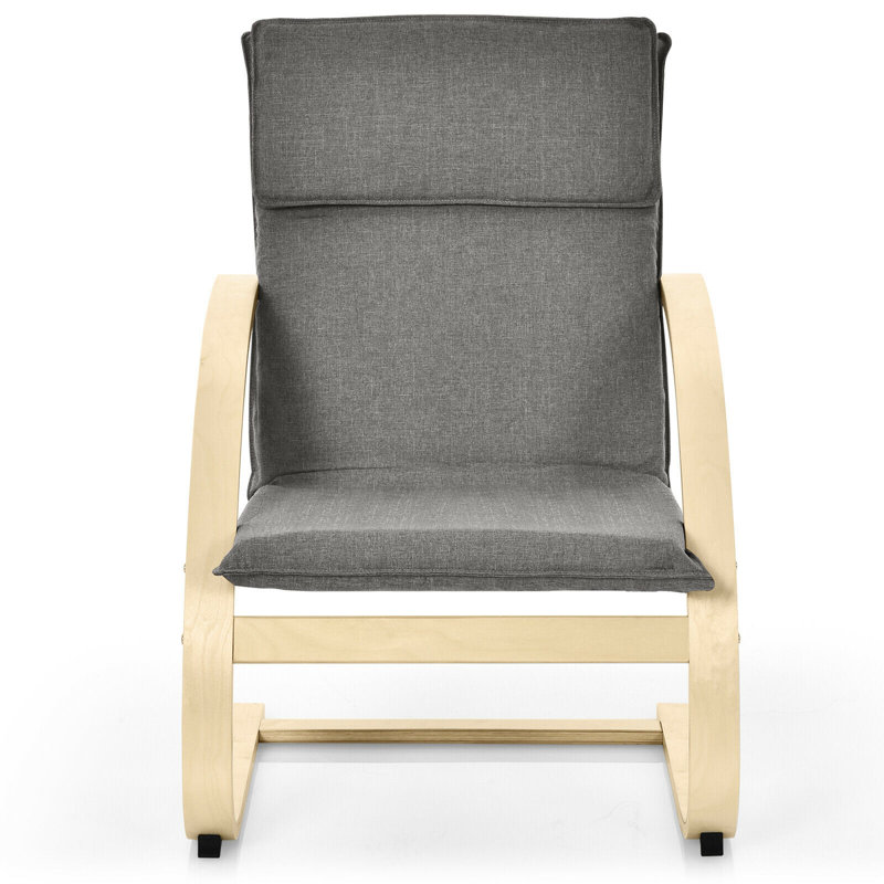 Chaise de patio avec coussins Bronislawa