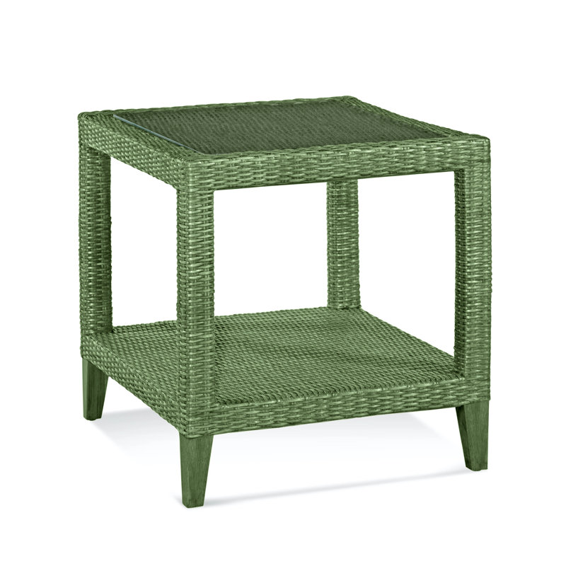 Long Beach 24" Tall End Table, Celery