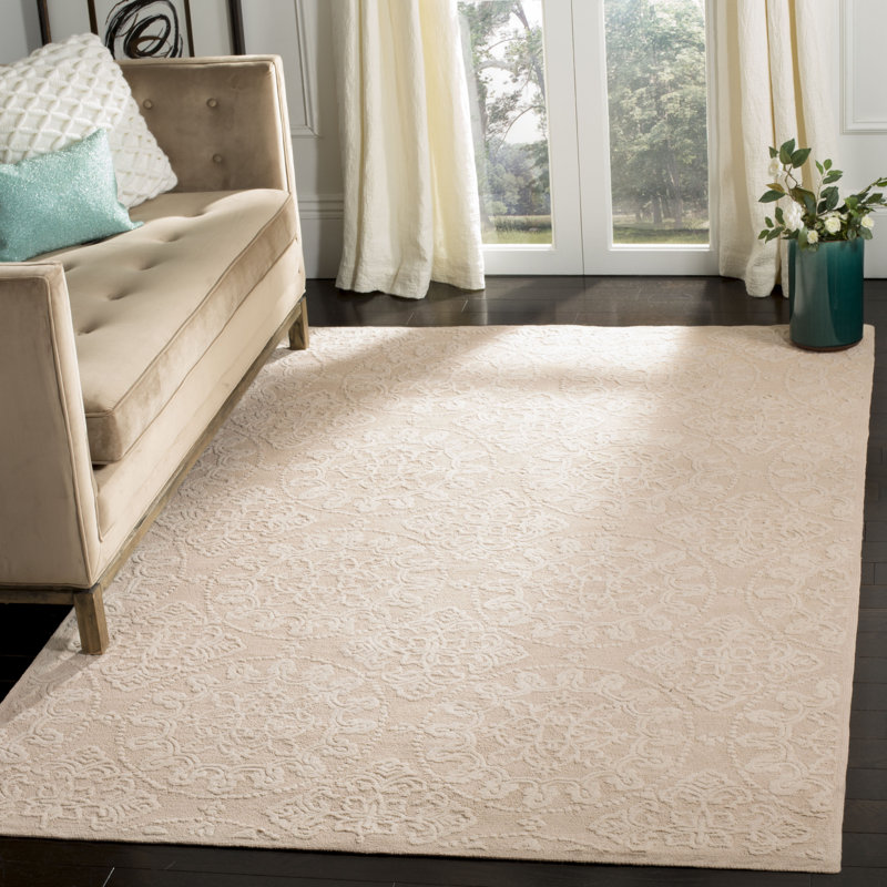 Terazza Martha Stewart Hand Hooked Cotton Rug, Rectangle 5'6" x 8'6"