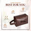 Cebalrai Leather Makeup Organizer