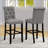 Solid Wood Tufted Asons Barstool