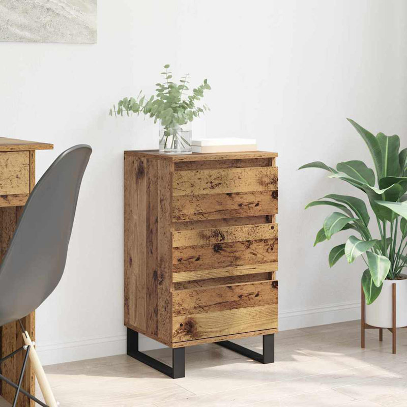 Sideboard Accent Chest, Old Wood
