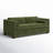 Napa 82'' Velvet Square Arm Pull-Out Sofa Bed-124835878