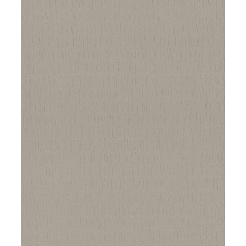 Naryah Collection Textured Ruche Silk Wallpaper Roll, Brown