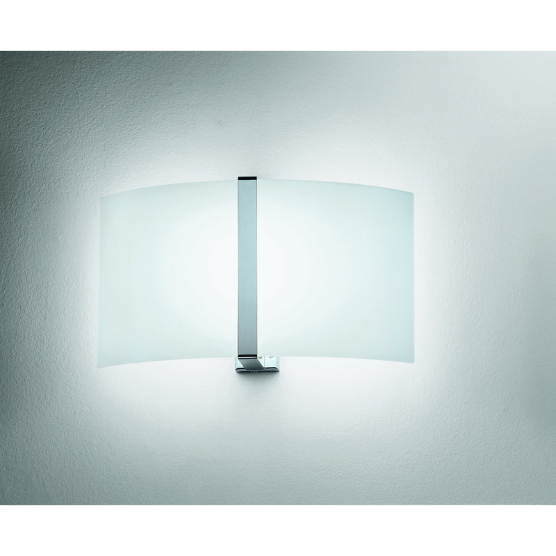 Emiliano Chrome LED Flush Mounted Sconce