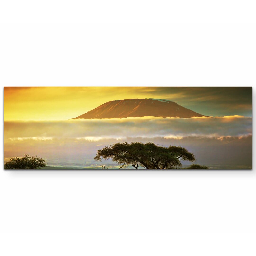 Leinwandbild Landschaft Kilimanjaro in Afrika