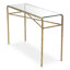 Xandria 46.85'' W Glass Console Table