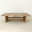 Table basse en bois massif Live Edge