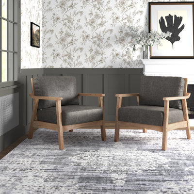 Fauteuil en polyester de 27 po Nicki