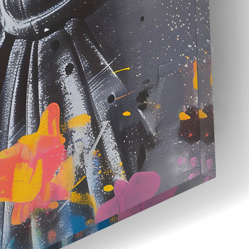 «Greek Statue» par Andreas Magnusson, art mural en verre acrylique, H 16 po x l 12 po x P 0,13 po