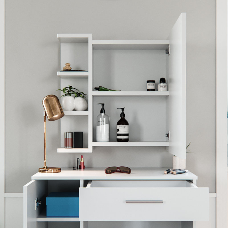 Morrilton Dressing Table with Mirror