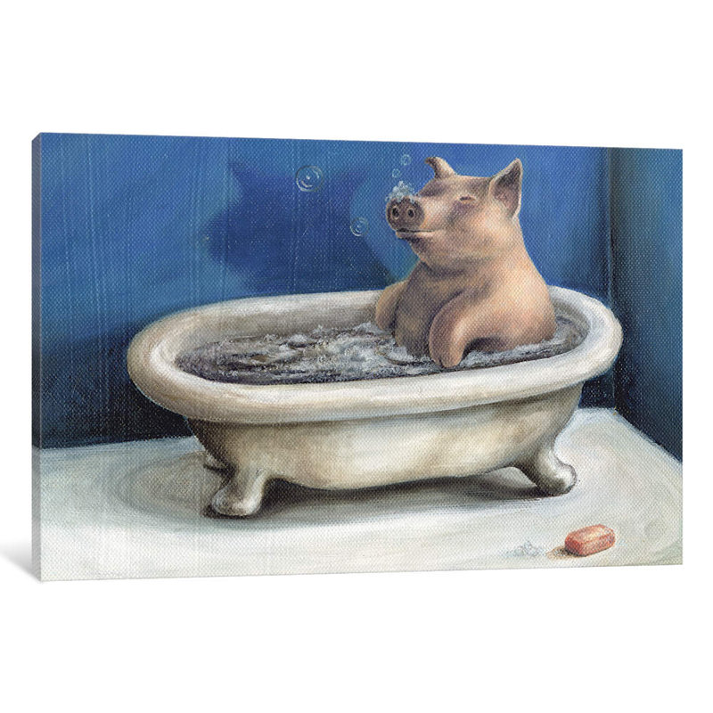 Bathing Beauty by Sandra Bottinelli - Wrapped Canvas Art Print, 66.04 cm H x 45.72 cm W x 1.91 cm D