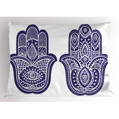 Taie décorative hamsa