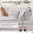 Aariketh 105"W Modular Chenille LAF RAF Sectional, Sofa Couch, 3 Seater-1698839468