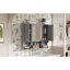 Armoire à pharmacie murale 35 po x 28 po, armoire de salle de bain moderne avec miroir, armoire à miroir avec tablettes ouvertes