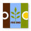 Fresno City Flag - Art mural officiel sur toile-510567688