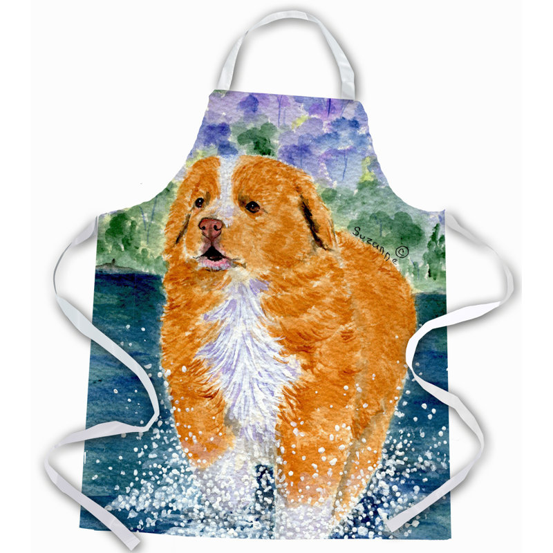 No Pattern Bib Apron