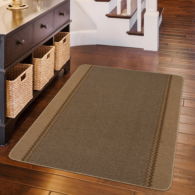 Draco Solid Colour Kitchen Mat, Rectangle 133 x 190cm