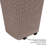 Plastic Rolling Laundry Hamper with Handles-73312124