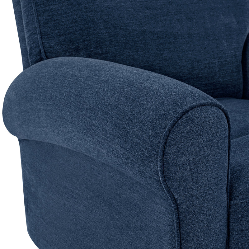 100.1cm Wide Wall Recliner Standard Recliner, Navy