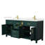 Beckett 72" Freestanding Double Bathroom Vanity with Quartz Top-1246015808-1246015812-1246015815