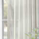 Apollo Extra Wide Voile Sheer Curtains for Bedroom Double Layered Curtains for Large Window Single Panel