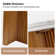 Comsa Modern Minimalistic Walnut Marble-Top End Table