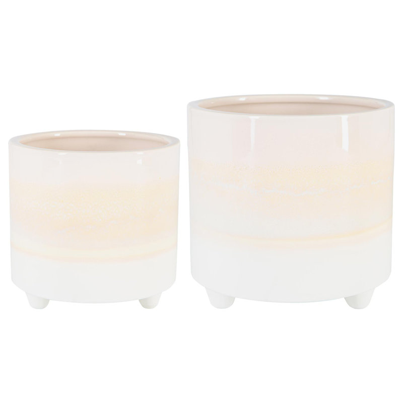 Ceramic Pot Planter, Natural