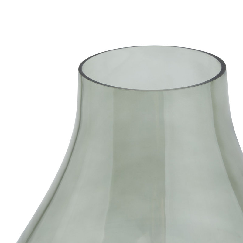 Costantina Handmade Glass Table Vase, Sage